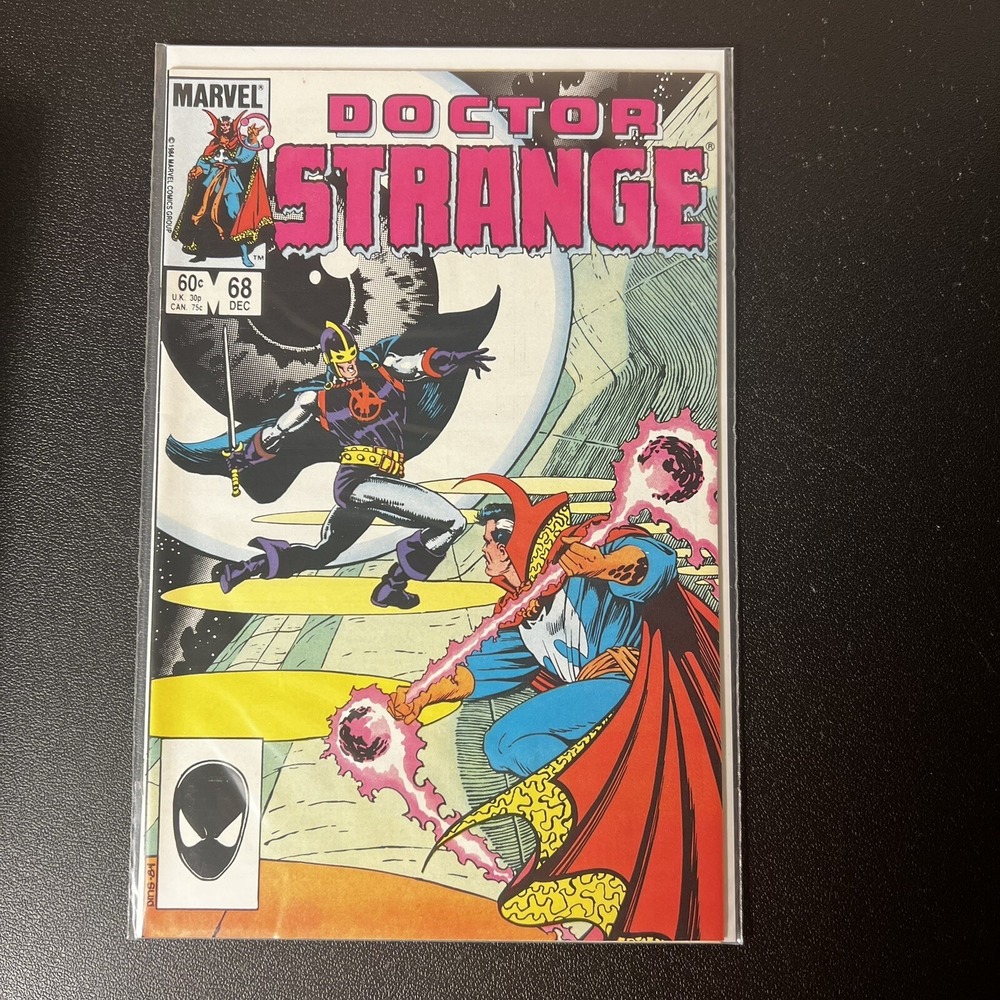 Doctor‎ Strange #68 - Marvel 1984 with the Black Knight- Paul Smith Art